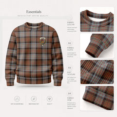 Cameron of Erracht Weathered Tartan Crest Sweater