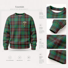 Chisholm Hunting Ancient Tartan Crest Sweater