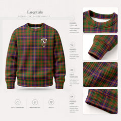 Cochrane Modern Tartan Crest Sweater