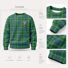 Duncan Ancient Tartan Crest Sweater