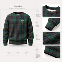 MacKinlay Modern Tartan Crest Sweater