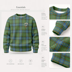 MacMillan Hunting Ancient Tartan Crest Sweater