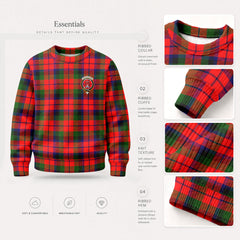 MacNaughten Tartan Crest Sweater