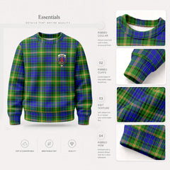 Maitland Tartan Crest Sweater