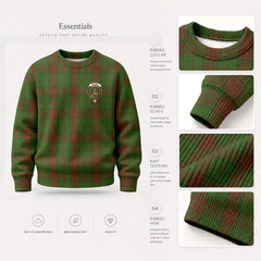 Maxwell Hunting Tartan Crest Sweater