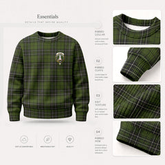McLean Hunting Tartan Crest Sweater