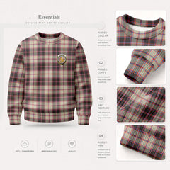 McPherson Hunting Ancient Tartan Crest Sweater
