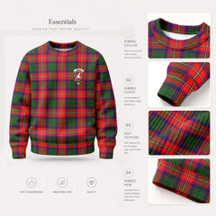 Riddell Tartan Crest Sweater