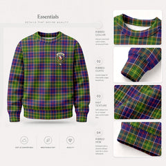 Whitefoord Tartan Crest Sweater