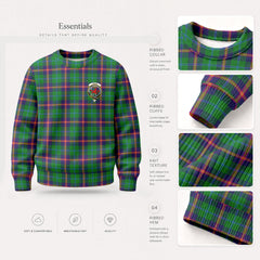 Young Modern Tartan Crest Sweater
