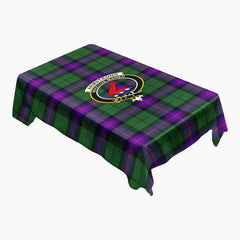 Armstrong Modern Tartan Crest Tablecloth