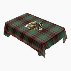Buchan Ancient Tartan Crest Tablecloth