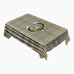 Burns Check Tartan Crest Tablecloth