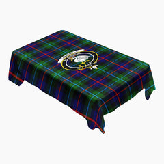 Campbell of Cawdor Modern Tartan Crest Tablecloth
