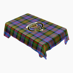 Carnegie Ancient Tartan Crest Tablecloth