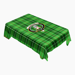Clephan (or Clephane) Tartan Crest Tablecloth