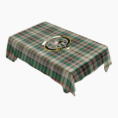 Craig Ancient Tartan Crest Tablecloth