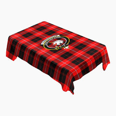 Cunningham Modern Tartan Crest Tablecloth