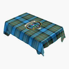 Fergusson Ancient Tartan Crest Tablecloth