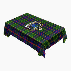 Forsyth Modern Tartan Crest Tablecloth