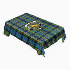Gillies Ancient Tartan Crest Tablecloth
