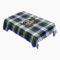 Gordon Dress Modern Tartan Crest Tablecloth