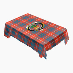 Hamilton Ancient Tartan Crest Tablecloth