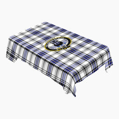 Hannay Modern Tartan Crest Tablecloth