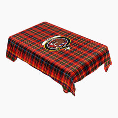 Innes Modern Tartan Crest Tablecloth