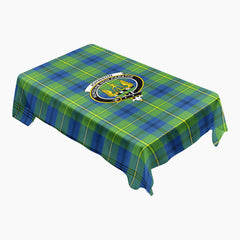 Johnson Ancient Tartan Crest Tablecloth
