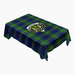 Johnston Modern Tartan Crest Tablecloth