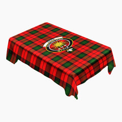 Kerr Modern Tartan Crest Tablecloth