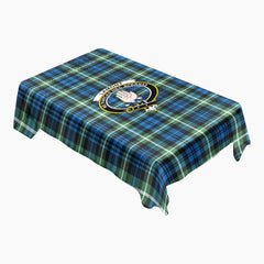 Lamont Ancient Tartan Crest Tablecloth