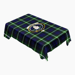 Lamont Modern Tartan Crest Tablecloth