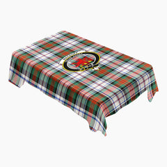MacDuff Dress Ancient Tartan Crest Tablecloth