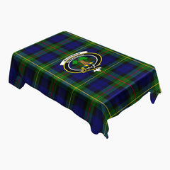 MacEwan Modern Tartan Crest Tablecloth