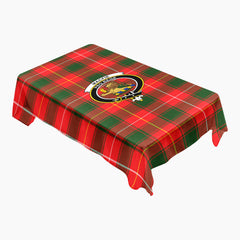 MacFie Tartan Crest Tablecloth