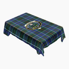 MacInnes Modern Tartan Crest Tablecloth