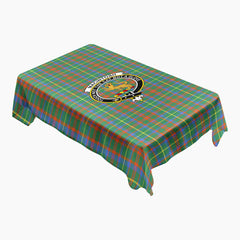 MacIntosh Hunting Ancient Tartan Crest Tablecloth