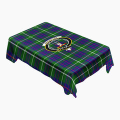 MacIntyre Hunting Modern Tartan Crest Tablecloth