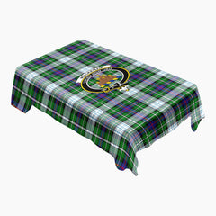 MacKenzie Dress Modern Tartan Crest Tablecloth