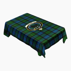 MacKie Tartan Crest Tablecloth