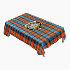 MacLachlan Ancient Tartan Crest Tablecloth