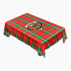 MacLaine of Loch Buie Tartan Crest Tablecloth