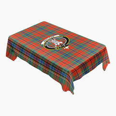 MacLean of Duart Ancient Tartan Crest Tablecloth