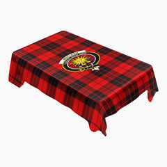 MacLeod of Raasay Tartan Crest Tablecloth