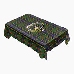 MacMillan Hunting Modern Tartan Crest Tablecloth
