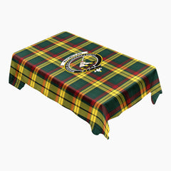 MacMillan Old Modern Tartan Crest Tablecloth