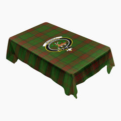 Maxwell Hunting Tartan Crest Tablecloth