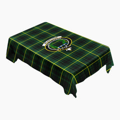 McArthur Modern Tartan Crest Tablecloth